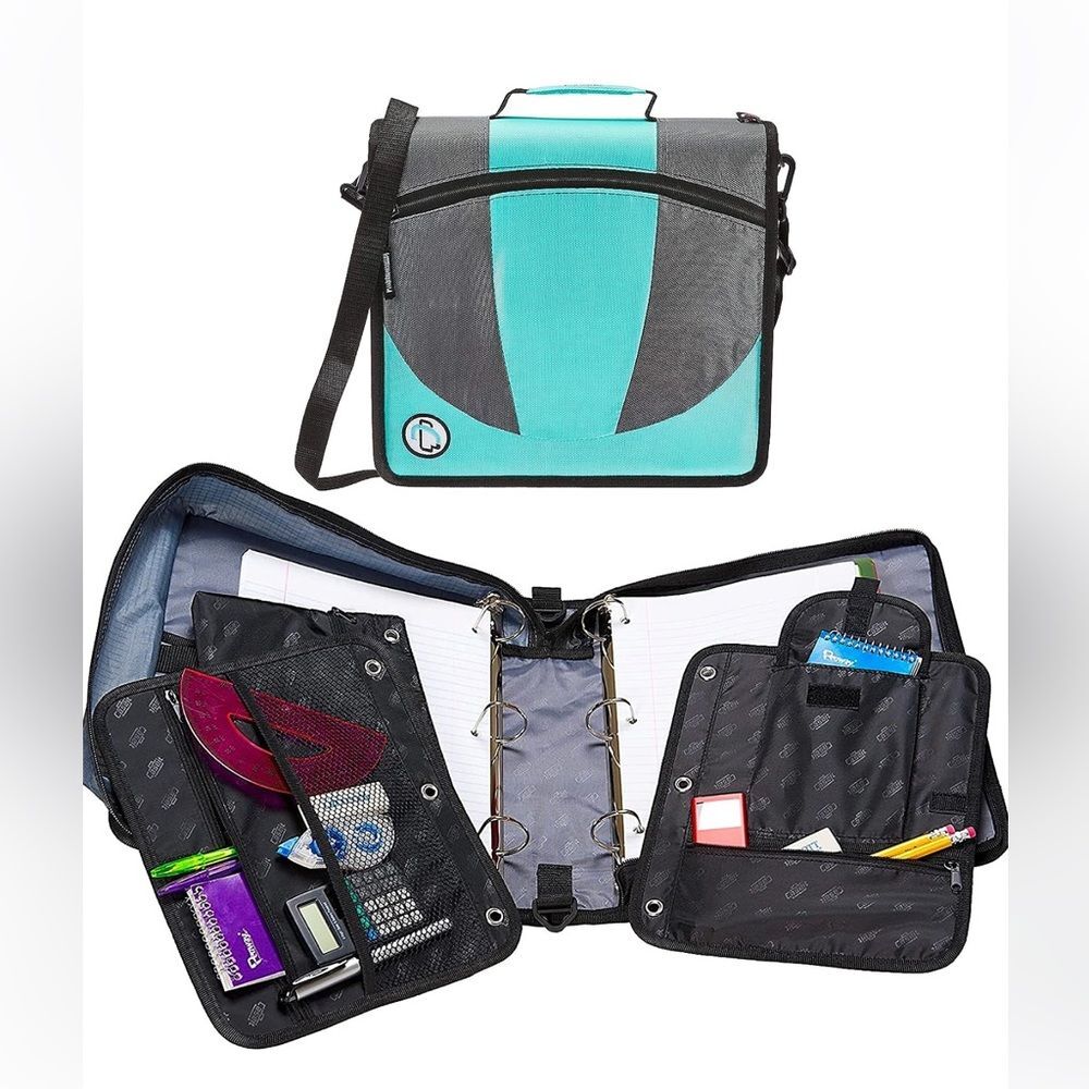 Case it file binder with shoulder straps for home office - Picture 4 of 13